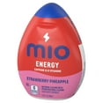 thumbnail image 5 of MiO Energy Strawberry Pineapple Smash Liquid Water Enhancer, Caffeinated, 1.62 fl oz Bottle (Pack-5), 5 of 12