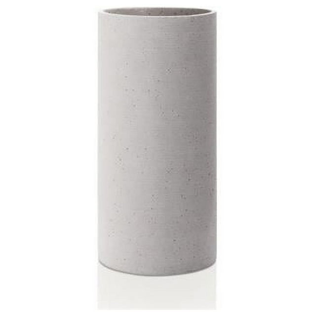 Blomus 65597 Vase en Polystone, Gris Clair - Grand