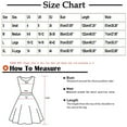 thumbnail image 3 of IROINNID Women's Sleeveless Prints Empire Dress Summer New Lace-up Dress Long V-Neck Knee-Length Dress, 3 of 8
