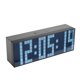 thumbnail image 5 of Reloj de escritorio de pared con despertador digital LED gigante de 6 dígitos (blanco, versión de 6 dígitos), 5 of 8