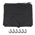 thumbnail image 2 of Motorcycle Luggage Cover, Elastic Motorcycle Trunk Cover Waterproof Motorcycle Luggage Net Helmet Cover, Rear Rack Rain Cover for ATV Bike Snowmobile, 19.69x15.75", 2 of 7