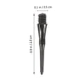 thumbnail image 4 of KAKOWELY 50pcs Assorted Color Nylon Replacement Points Durable Tip for Sports Activities, 4 of 8