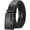 Black-3, variant on Men's Dress Belts Texture Automatic Faux Leather Gifts Belt Ratchet Belts for Business Casual Daily Pants