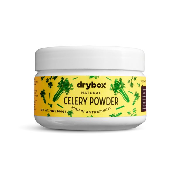 Drybox Organic Celery Powder, Pure Powdered Superfood Supplement for