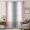 Pink, variant on Red Grey Sheer Curtains 72 Inches Long, Gray Farmhouse Modern Rustic Light Filering Curtains, Breathable Simi Curtain Privacy Drapes for Living Room Bedroom Lightweight Window Treatment