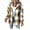 N71-Khaki, variant on NAFUU Womens Plaid Jacket Womens Lightweight Casual Jacket Plaid Long Sleeve Button Down Hooded Jackets Shacket Warm Coat Comfort Casual Coats
