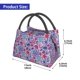 thumbnail image 2 of Disketp Cute Nautical Bolsa Térmica Estampada, Bolsa Térmica Aislante para Almuerzo, Playa y Campamento, 2 of 6