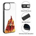 thumbnail image 2 of FINCIBO Soft Rubber Protector Cover Case for Apple iPhone 13 6.1" 2021 (NOT FIT Apple iPhone 13 mini 5.4" 2021/iPhone 13 Pro 6.1" 2021/iPhone 13 Pro Max 6.7" 2021), Cochin Chicken, 2 of 5