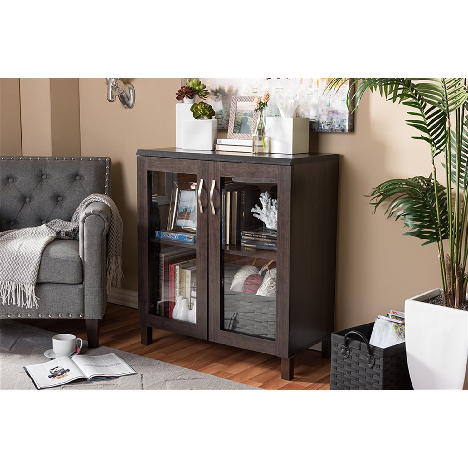 Baxton Studio Sintra Modern And Contemporary Dark Brown Sideboard Storage Cabinet With Glass Doors Walmart Com Walmart Com Baxton Studio Sintra Modern And Contemporary Dark Brown Sideboard Storage Cabinet With Glass Doors Walmart Com Walmart Com