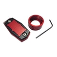 thumbnail image 3 of Almencla Pool Chalk Holder Billiard Cue Chalk Box Mini Aluminum Alloy Chalk Case Pool Red with Back, 3 of 8