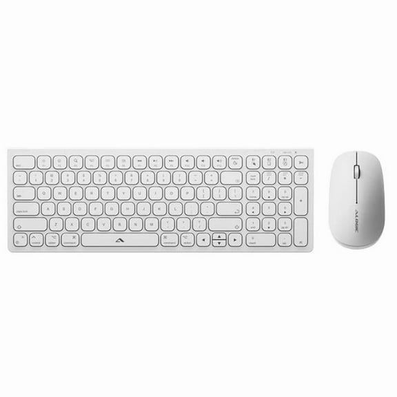 Alogic ASKBT2WCWH Echelon Compact Usb-c Rechargeable Bluetooth Keyboard For Us Win [white]