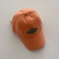 thumbnail image 2 of Byoo Girl's Patch Logo Baseball Hat Soft Relaxed with New York Letter Badge for Kids Urban Style Daily Outdoor Casual Caps, 2 of 3