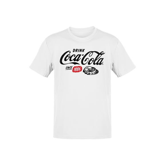 Officially Licensed Coca Cola Drink Since 1886 Men's T-shirt