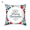 thumbnail image 2 of Ludlz Christmas Pillow Covers, 18 x 18 Inch Christmas Pillow Cases Decorations, Linen Cushion Decorative Throw Pillow Covers, Square Pillowcase for Home Office Living Room Xmas Decor, 2 of 8