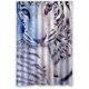 thumbnail image 1 of Cortina de Ducha Impermeable ABPHQTO Tigre de Bengala Ojos Azules 120x180 cm, 1 of 2