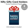 thumbnail image 5 of Big Dot of Happiness Boy Birthday - Birthday Party Money and Gift Card Sleeves - Nifty Gifty Card Holders - Set of 8, 5 of 8