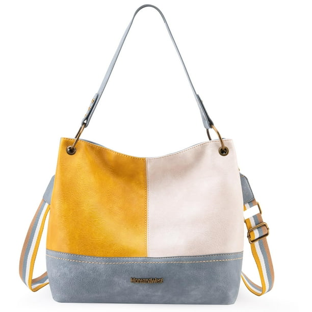 Bolso Hobo Montana West de piel grande para mujer MWC-047FJN