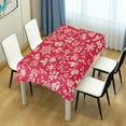 thumbnail image 6 of GZHJMY Christmas Backdrop Outdoor Tablecloth 60x120In,Rectangle Table Cover Kitchen Dinner for Outdoor and Indoor Party Holiday Hotel BBQ-Christmas742 Home Decor, 6 of 7