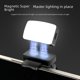 thumbnail image 2 of Trípode estabilizador de un solo eje, palo para selfies con Bluetooth, luz de relleno con succión magnética, soporte para transmisión en vivo antivibración para teléfono móvil PTZ, 2 of 4