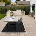 thumbnail image 6 of 60"×48" Under Grill Mat for Outdoor Grill,Double-Side Fireproof & Heat-resistant Outdoor Grill Mat, 6 of 8