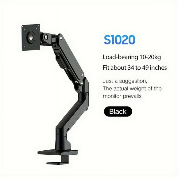 1pc Monitor Stand Monitor Mount Monitor Arm Desk Mount Heavy Duty Aluminum Single