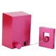 thumbnail image 2 of Secadora de ropa de calidad hotelera para el balcón de la casa, tendedero retráctil para interiores de color rojo rosa que ahorra espacio, 2 of 8