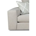 thumbnail image 7 of Fusion Furniture Charlotte Cremini Transitional Fabric Sectional in Gray/Green, 7 of 7