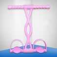 thumbnail image 4 of Pedal Resistance Band Exerciser, 6-Tube Foot Pedal Pull Rope for Home Gym, Portable Elastic Fitness Equipment for Leg, Arm, and Core Workouts, 4 of 6