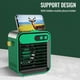 thumbnail image 4 of Toystoory Enfriador de aire eléctrico ABS, Control de botón portátil, Motor sin escobillas, ventilador de refrigeración de funcionamiento silencioso, Electrodomésticos Verde Toystoory HA070020-02, 4 of 6