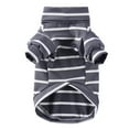 thumbnail image 5 of kladzum Dog Clothes Pet Clothes Color Striped Turtleneck Pullover Two-Legged Pet Sweater Warm Dog Coat Dogs Costumes, 5 of 8