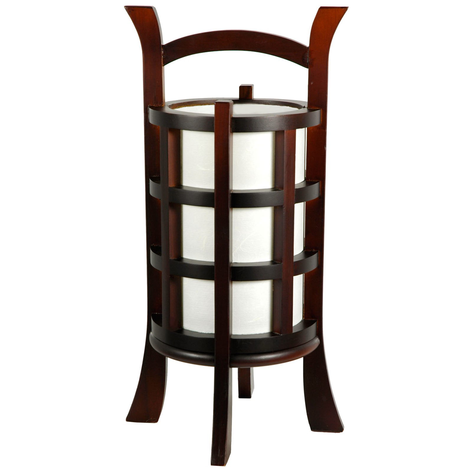 Oriental Furniture 12 Akida Lamp Black