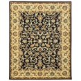 thumbnail image 1 of Due Process Stable Trading Tufted Tehran Black & Beige Area Rug, 2.6 x 6 ft., 1 of 1