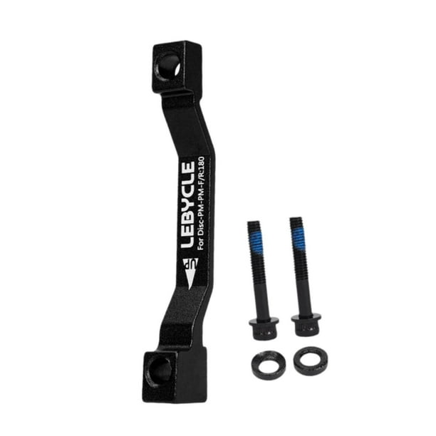 Adaptador de freno de disco para bicicleta, montaje de conversión, convertidor de adaptador de freno de disco para bicicleta negro