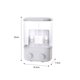 thumbnail image 2 of Luxshiny Wall Mounted Shower Dispenser White Refillable Soap and Shampoo Container, 2 of 8