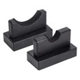 thumbnail image 2 of 2pcs Baseball Bat Rack Baseball Bat Display Stand Wooden Storage Holder, 2 of 7
