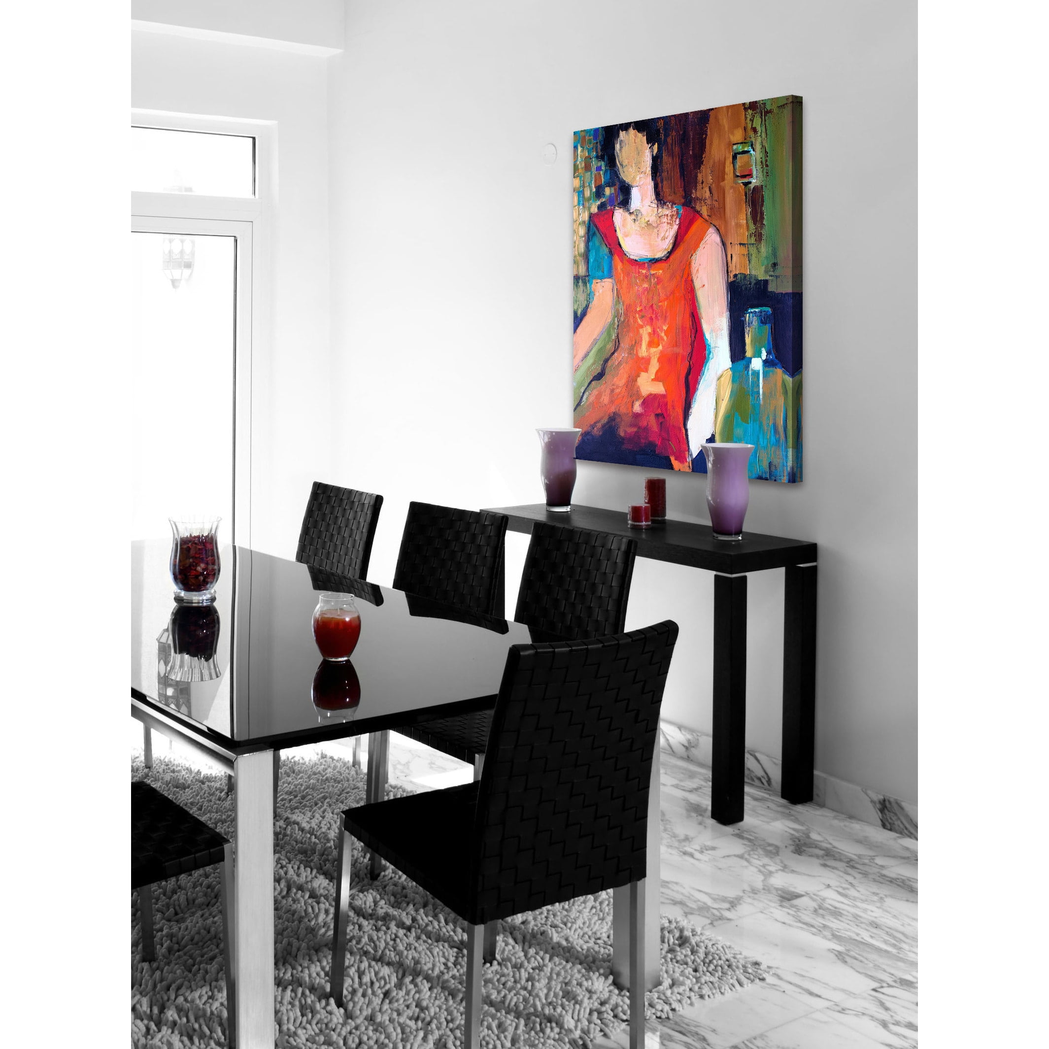 "A Quiet Sunday" Painting Print on Wrapped Canvas