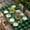 Green Dark Green, variant on St Patricks Day Table Cloths for 8 Foot Rectangle Tables, Spring Gold Coin Green Shamrock on Linen Patio Waterproof Elastic Fitted Tablecloths, Washable Rectangular Table Cover for Camping