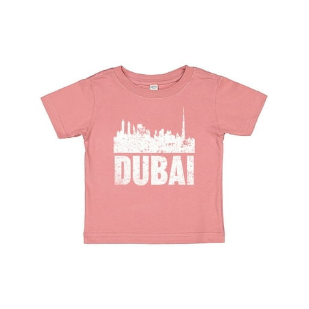 

Inktastic Dubai City Skyline with Grunge Gift Baby Boy or Baby Girl T-Shirt