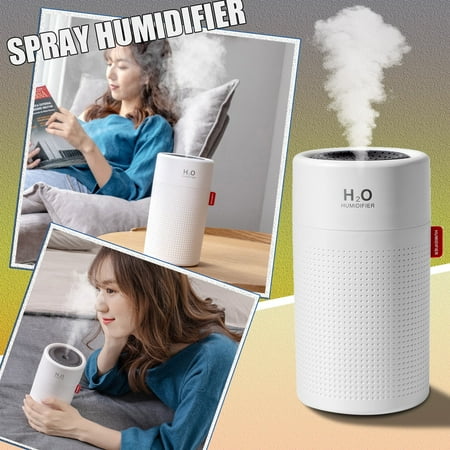 

MARCUVMK 750mL Large Capacity 2000mAh Desktop Bedroom Outdoor Non-hydrating Humidifier Home Appliances Kitchen Small Appliances