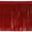 Red, variant on 5 Yards of 6" Metallic Chainette Fringe Trim