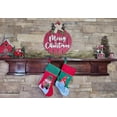thumbnail image 3 of Lulu Decor Black Christmas Stocking Holders for Mantle Set of 3 - Heavy Cast Iron Weighted Strong & Sturdy Low Profile Flat Base Stocking Hooks, Simple Design for Mantle Decor Weighs 1 lb 10 oz each, 3 of 4