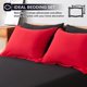 thumbnail image 5 of Edredón reversible Bed in a Bag Cosybay Queen rojo/negro, 7 unidades, 5 of 7