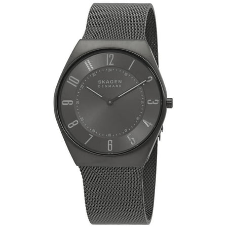 Skagen Grenen Ultra Slim Analog Grey Dial Men's Watch-SKW6824