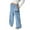 Sky Blue, variant on QASIEATN Wide Leg Sweatpants Women High Waisted Pants with Pockets Baggy Jogger Pants Trousers Sweatpants