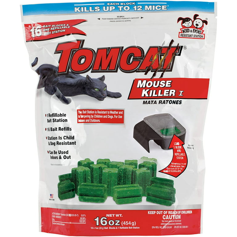 TOMCAT MOUSE KILLER BAIT STATION WITH 16 REFILLS - Fort Worth, TX
