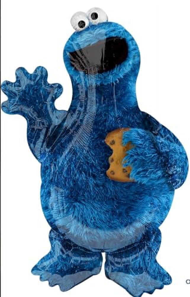 Anagram Cookie Monsters and Elmo Happy Birthday Banner Party Supplies Balloon Bouquet Decorations