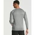 thumbnail image 3 of 4 Pack: Men's Compression Top Long Sleeve Shirt Base Layer Active Athletic Sports T-Shirts, 3 of 6
