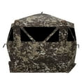 thumbnail image 3 of Barronett Blockout 5 Pop Up 4 Person Hunting Blind Ground Tent, Crater Core Camo, 3 of 12