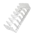 thumbnail image 1 of Organizador De Paleta De Sombras De Ojos, Base Estable Que Ahorra Espacio, Soporte De Almacenamiento De Sombra De Ojos Transparente De 7 Secciones Para Tocador De Baño, 1 of 7