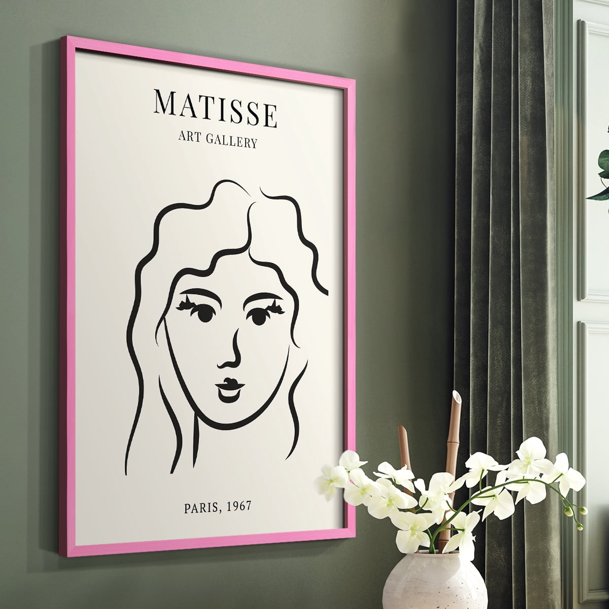 Matisse LXX Framed Print - Solid Wood